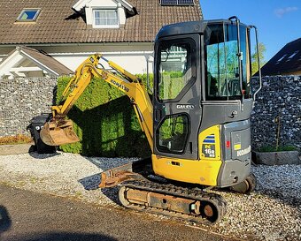 Minibagr KOMATSU, rozšiřovací, rychloupínák, velký a silný - 3