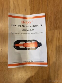 podvodní dohledávací detektor kovu zn. SHRXY Q 20 - 3