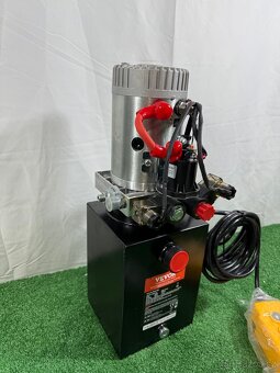 Hydraulické čerpadlo, objemu 6 litrů, dvojčinné čerpadlo 12V - 3