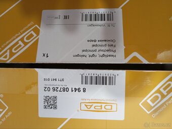 Světlomet, mlhovka Škoda Superb 2 - 3