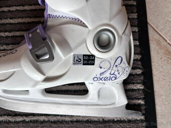 Dívčí brusle Oxelo rostoucí vel. 32-34 - 3