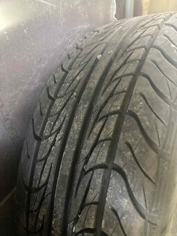 Letni pneumatiky 186x60 r14 + disky - 3