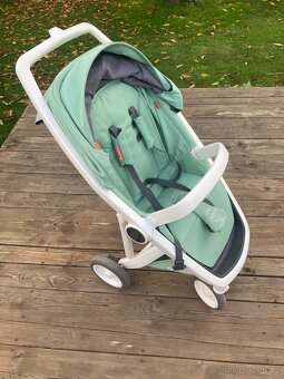 Kočárek Greentom Classic white/mint - 3