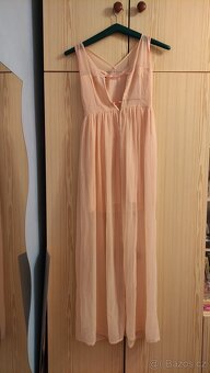 Lehké lososové šaty - 3