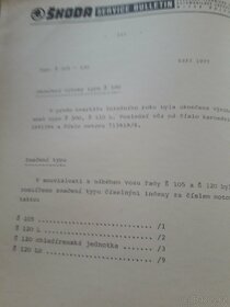 SERVICE BULLETIN -Přehled tech. zpráv 1976-1985 - 3