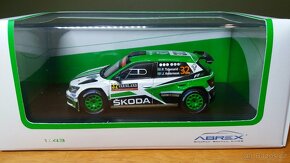 Abrex 1:43 Škoda Fabia III R5 / Rally Sweden 2017 - 3