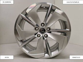Škoda Octavia 4 originál alu disky 5x112 R18 ET48 1232 - 3