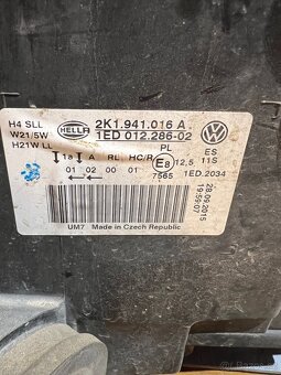 PP svetlomet Caddy 2015 - 2020 original - 3