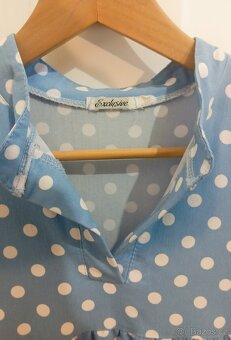 Stylové puntíkaté šaty XS – jako nové - 3