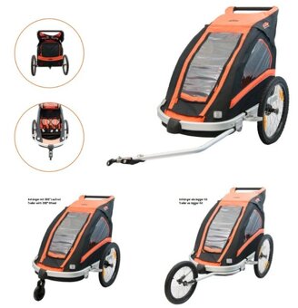 Dětský vozík za kolo KTM - 3