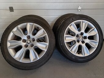 Alukola FABIA3 RAPID AUDI 5x100 letní 215/45/16 - 3