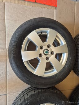 ALU kola R15 5x112 Škoda Deimos 195/65 R15 - 3