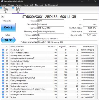 2x Seagate SkyHawk 6TB, ST6000VX009 - 3