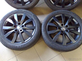 alu kola 5x112 r17 original škoda 205/50r17 - 3
