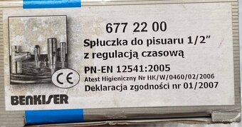 Splachovač tlakový pro pisoár 1/2” - 3