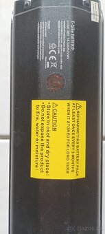 Baterie na elektrokolo - 3