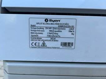 Klimatizace Syen 2,7kw - 3