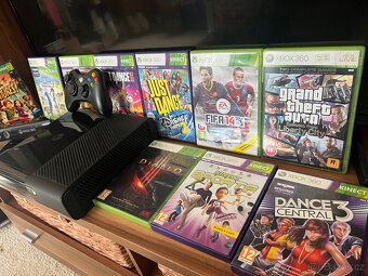 Xbox 360 + Kinect + ovladač + 10 her - 3