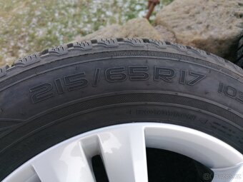 Alu kola 17 Škoda Kodiag zimní pneu - 3