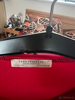 ZARA červené sametové šaty – Smart Casual / Cocktail | vel. - 3