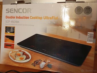 Indukční dvouplotýnkáč Sencor SCP 4501BK - 3