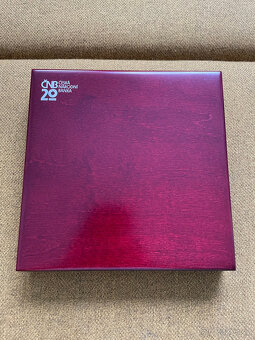 Sada oběžných mincí 2013 dřevěná etue - 20 let ČNB - 3