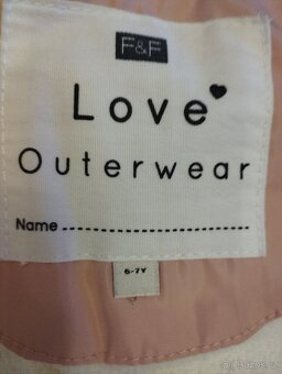 Dívčí zimní bunda 128 - 3