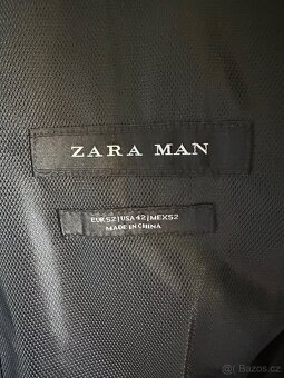 Pánský oblek Zara + kalhoty + košile - 3