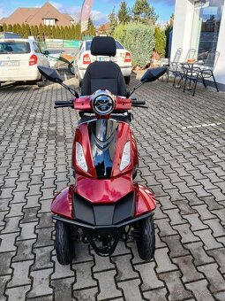 Elektrický čtyřkolový vozík pro seniory - 3