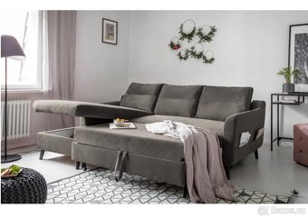 Rohová rozkládací pohovka - 3