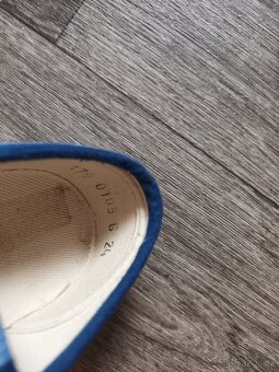 Dětské modré bačkory, vel. 24 - 3