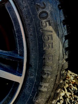 Alu disky 7Jx16 ET50 + pneu - 3