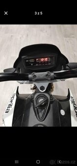 DĚTSKÁ ELEKTRICKÁ MOTORKA APRILIA DORSODURO S EVA KOLY - 3