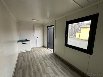 Nový obytný kontejner s koupelnou 6x2,4m vč. kuchyňky - 3