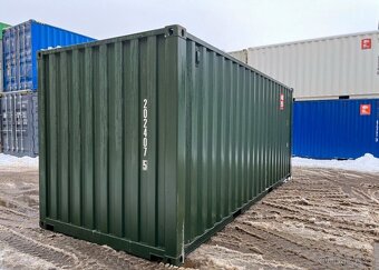 Lodní kontejner 20' RAL 6007 Mělník - 3