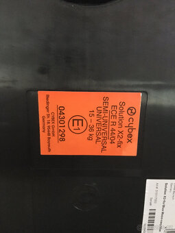 Autosedačka Cybex solution X2-fix - 3