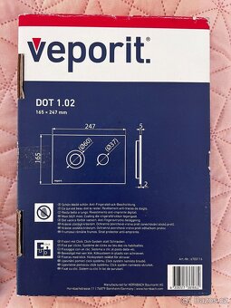 Veporit ovládací tlačítko DOT 1.02 nerez - 3