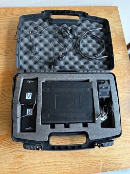 PRODÁM BEZDRÁTOVÝ MIKROFONNÍ SET UHF DLE FOTOGRAFIÍ - 3