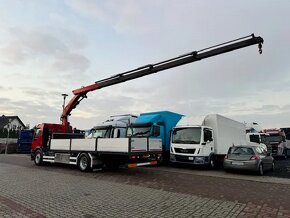 Volvo FE280 - valník s hydraulickou rukou FASSI - 3