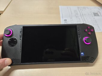 MSi Claw A1M-073SA + záruka - 3