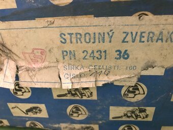 strojní svěrák 100mm, nový. - 3
