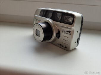 Minolta Family Zoom II, 35-60 mm, baterie, pouzdro - 3
