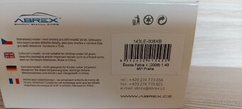 Škoda Fabia II MP Praha Limit 129/300 Abrex 1:43 - 3