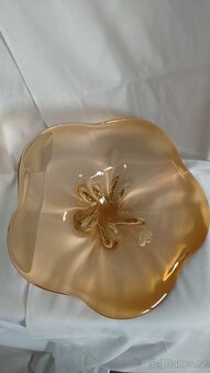 MÍSA Z HUTNÍHO SKLA , vel.34 cm - 3