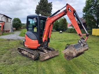 Minibagr Kubota U20-3 - 3