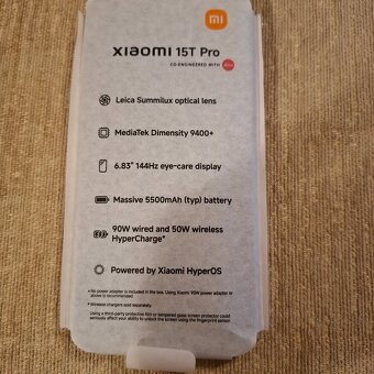 Xiaomi 15T Pro 12GB/512GB Mocha Gold - 3