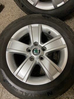 Alu kola 5x112 r15 Škoda - 3