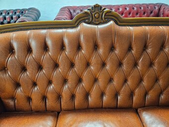 KOŽENÁ SEAČKA V ANGLICKOM ŠTÝLE,V TOP STAVE - 3