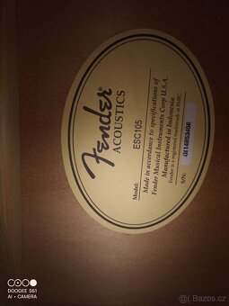 Kytara fender - 3