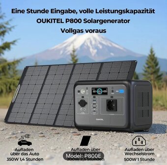 Power banka 512Wh, 800W - 3